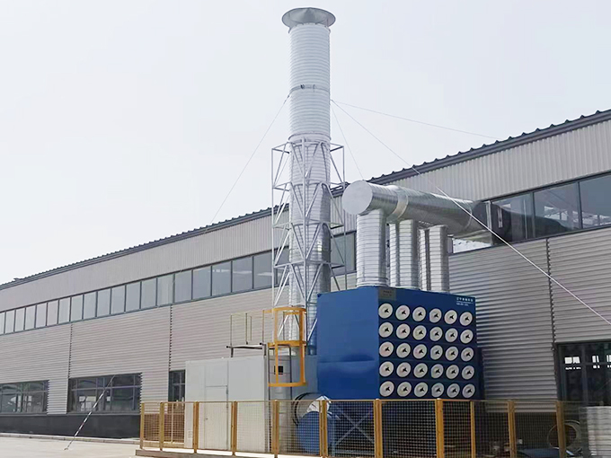 長春汽車零部件中央除塵器